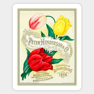 Seed Catalogue Cover (1898) Sticker